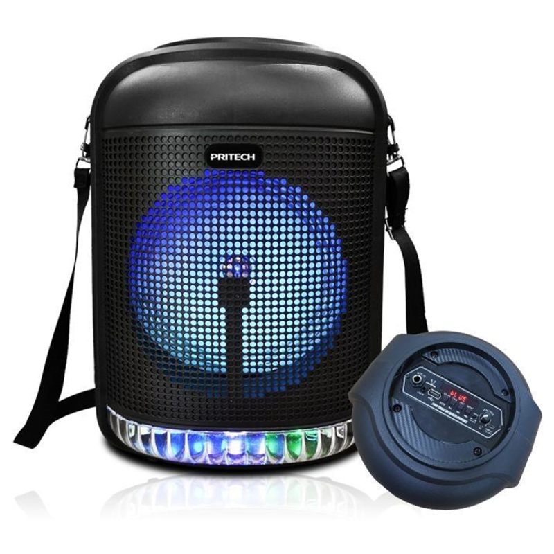 BoomTone DJ Boomaster 300 Altavoz Bluetooth Luminoso LED Portátil Potente  250W, Altavoz Karaoke, Bluetooth Inalámbrico, TWS, Recargable USB,  Sintonizador, Lector USB/tarjeta SD.