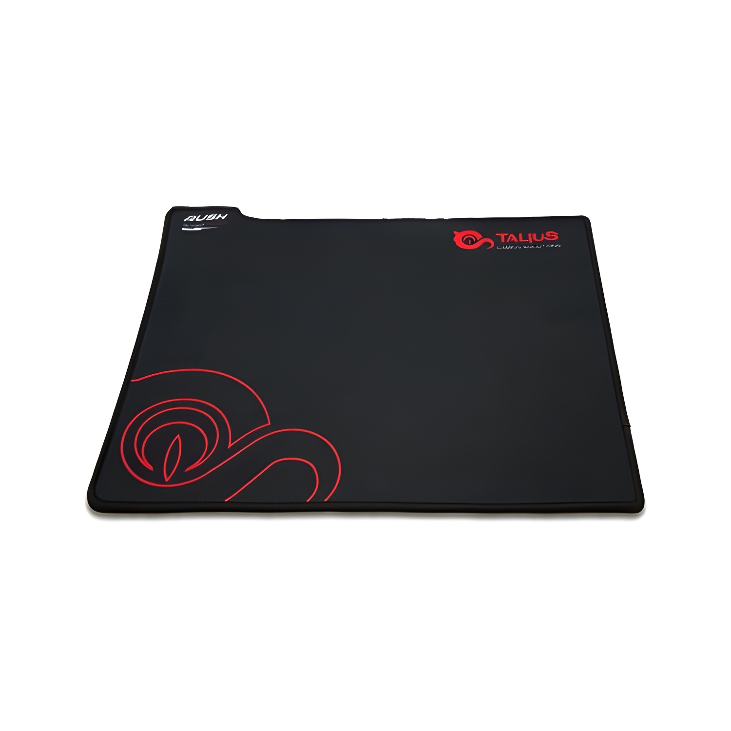 Talius - alfombrilla gaming rush speed- tamaño l (40x32cm) - negro/rojol