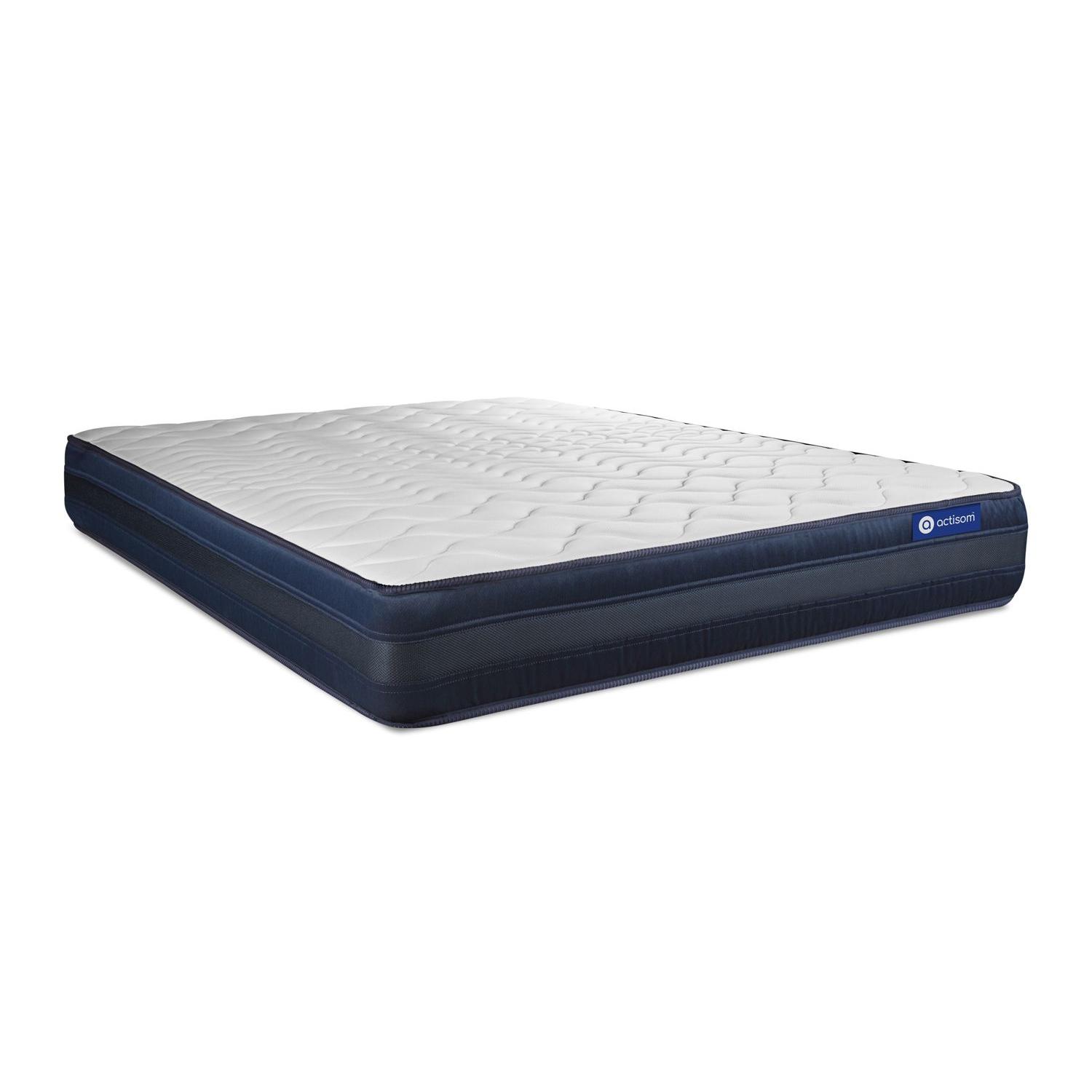 Pack colchón Actimemo tech 120x220cm + Somier, espuma viscoelástica, 5 zonas de confort
