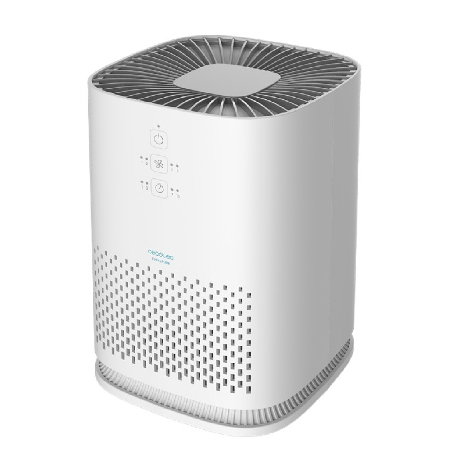 Cecotec Purificador de Aire con Temporizador TotalPure Connected 1000 Handy. Potencia 25 W, Bajo Consumo, 60 CADR
