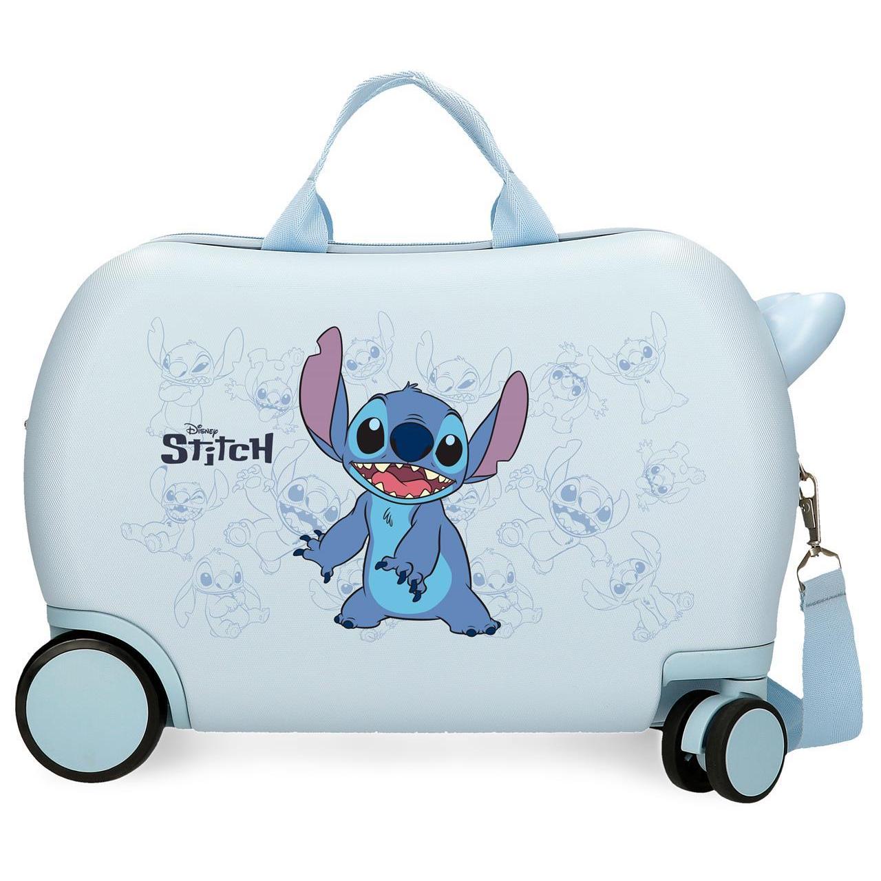 Disney Maleta Correpasillos ABS Rígida Happy Stitch