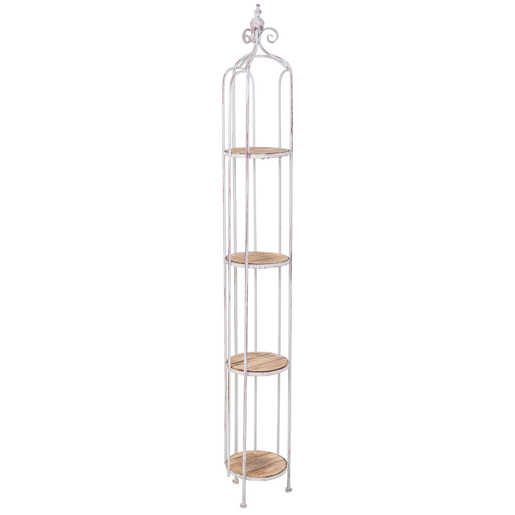 Wonderlust Deco - Estanteria expositor gris 22x22x159 Gris 22x22x159h cm