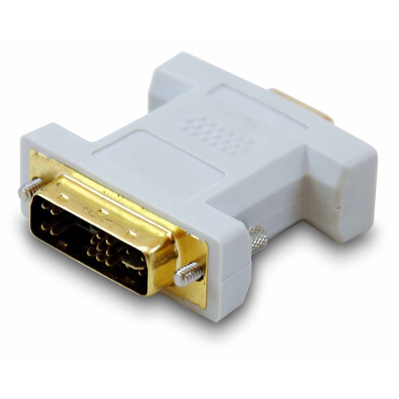 Equip - 118945 cambiador de género para cable DVI-A VGA Beige 118945