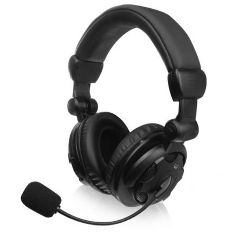 Ewent Auricular Ew3564 Estéreo con Micrófono y Control de Volumen