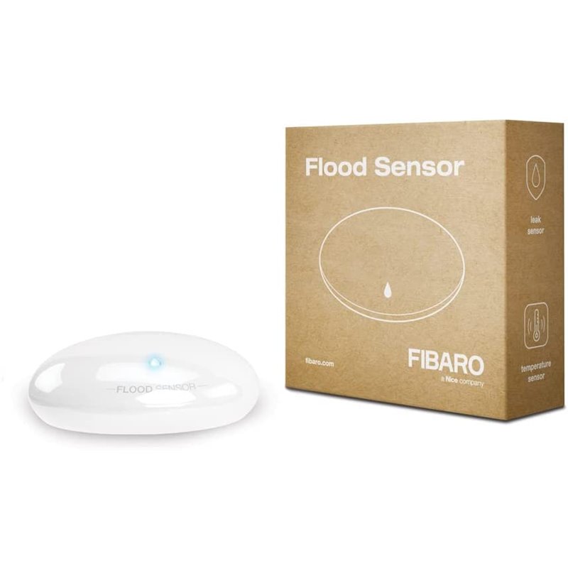 Fibaro FGFS-101 ZW5 Sensor de inundación Z-Wave Blanco
