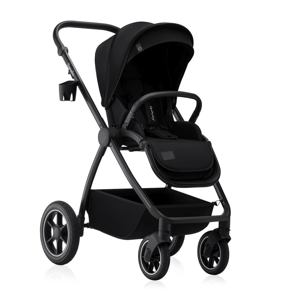 Carrito de Bebé 2 en 1 MERIL de Lionelo – Capazo XL y Silla de Paseo Reversible hasta 22 kg, Ideal desde el Nacimiento hasta 4 Años