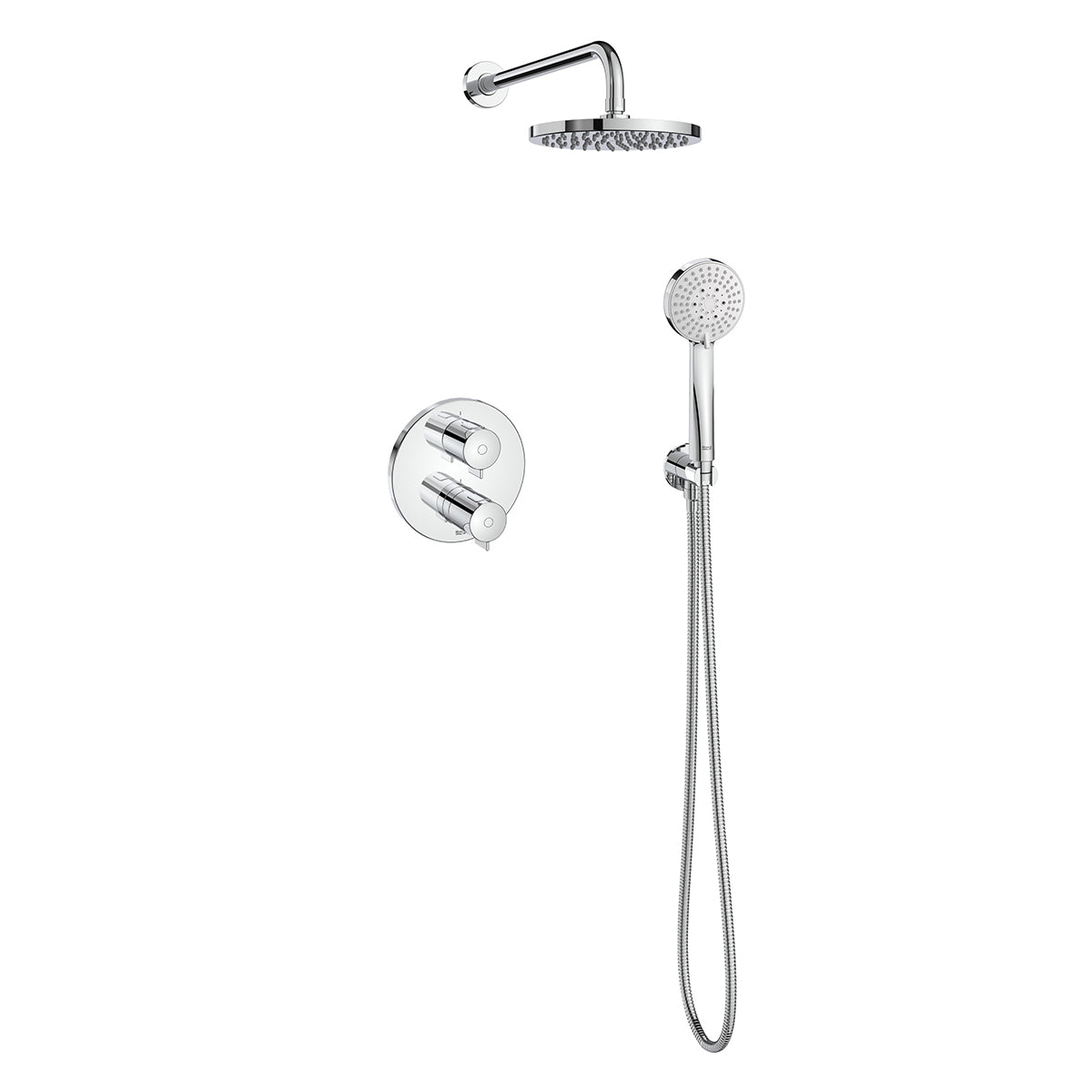 ROCA A5D0718C00 T-500 BASIC Grifo Termostático Baño-Ducha Cromo - ref: A5D0718C00