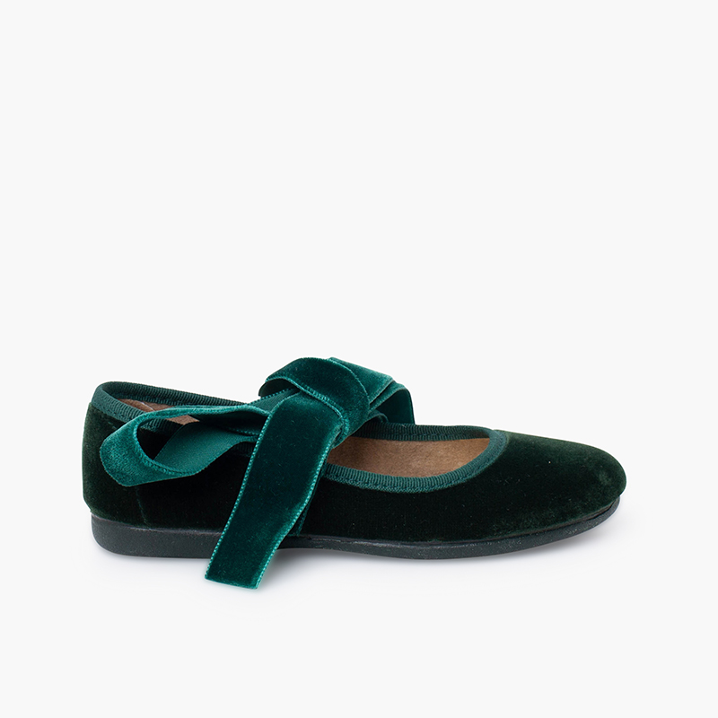 Pisamonas Merceditas Lazada Terciopelo de Terciopelo Brilloso