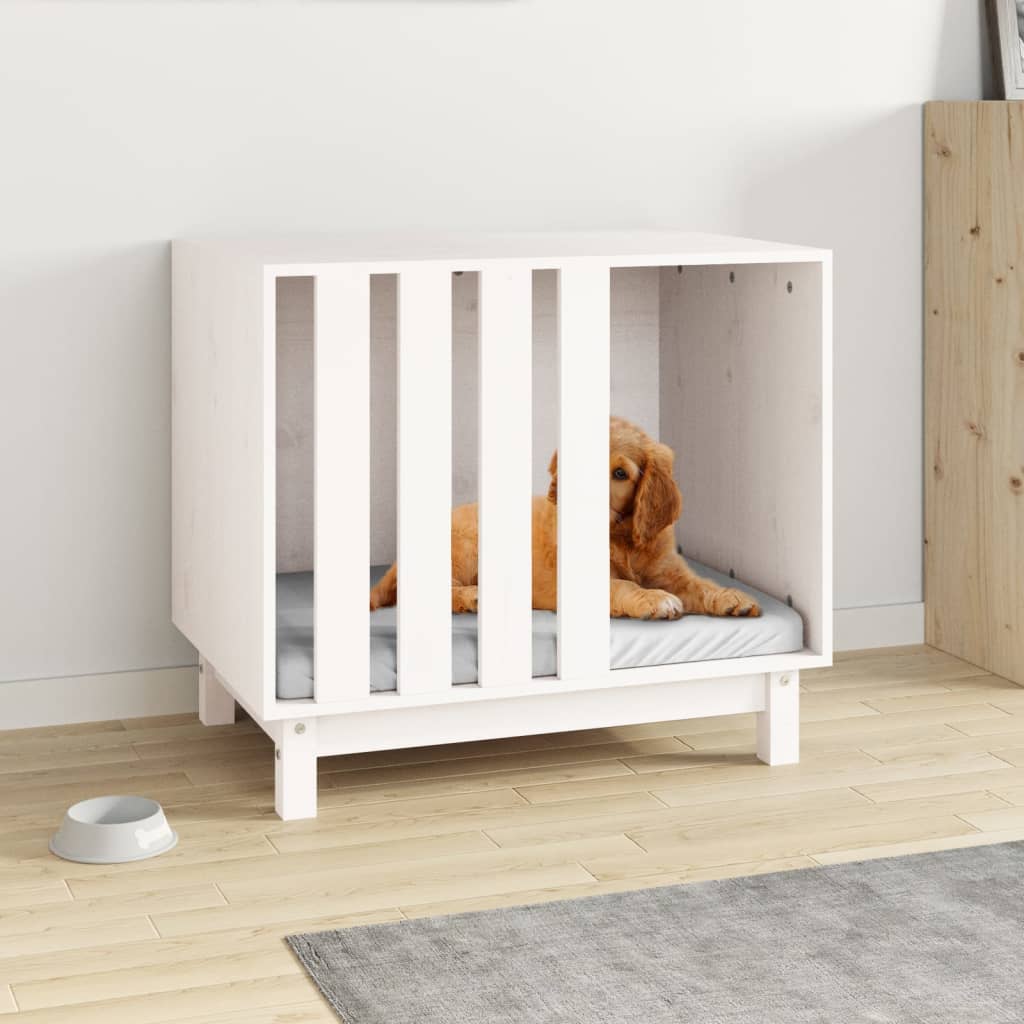 vidaXL Caseta para Perros Casa Animal Doméstico Color Marrón miel,  Natural,  Blanco y mas