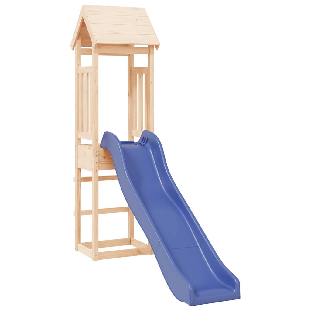 vidaXL Parque Infantil de Exterior Casa de Juegos Niño Material Madera maciza de pino impregnada, Madera de pino maciza, Madera maciza douglas