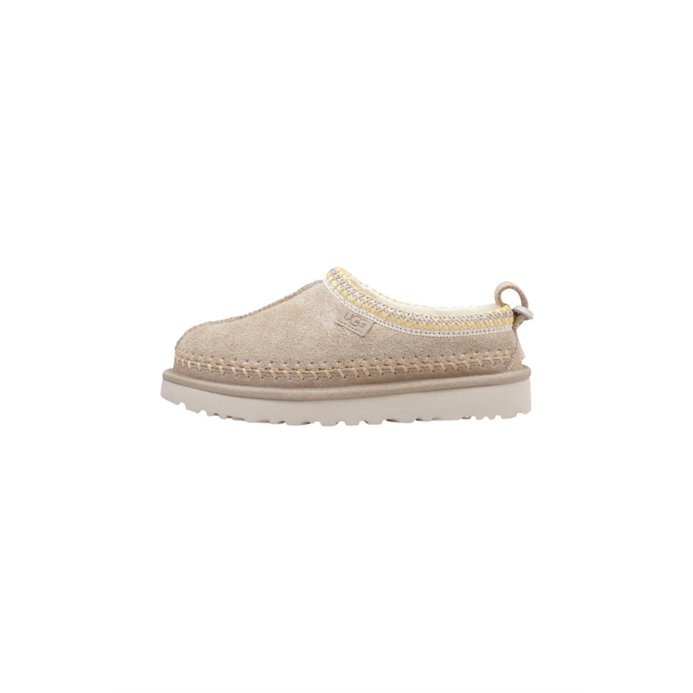 UGG Tasman Biarritz Zuecos Planos Mujer Taupe