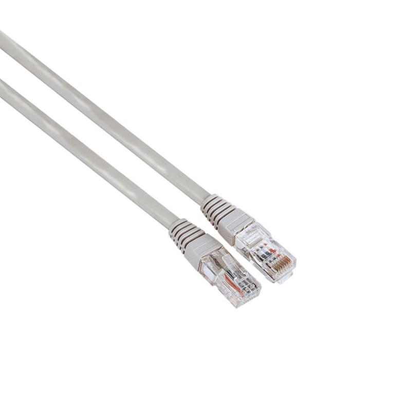 Hama - 00200910 cable de red Gris 3 m Cat5e U/UTP (UTP) 00200910