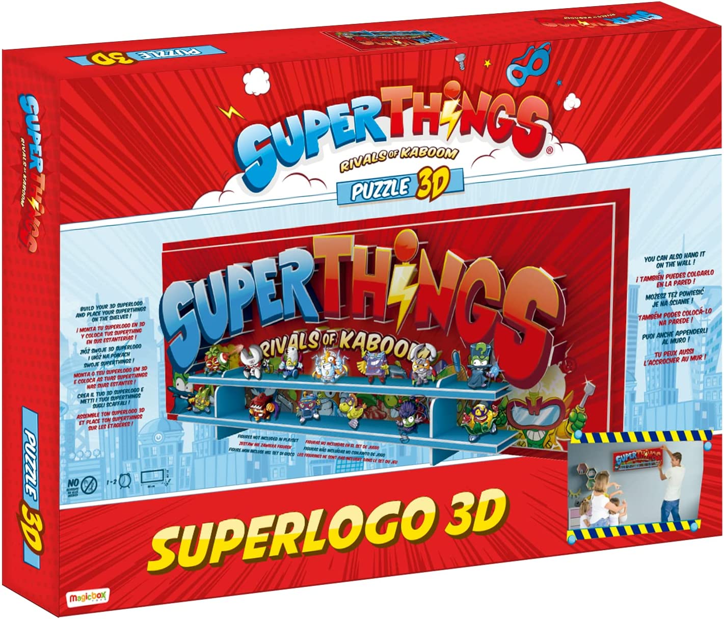 Eleven Force - Puzzle 3D Superthings Super Logo