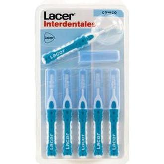 Cepillo Interdental Lacer Conico Recto Azul 6Ud.