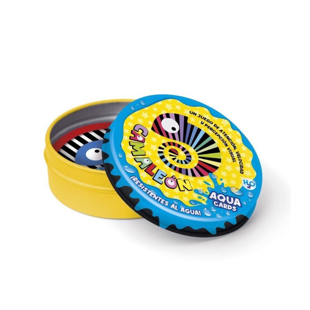 IMAGILAND - JUEGO DE CARTAS CAMALEÓN AGUA, +5 AÑOS, TIENDA CON LICENCIA OFICIAL, ENVIO EN 24-48 HORAS EN PENÍNSULA, EDUCATIVO