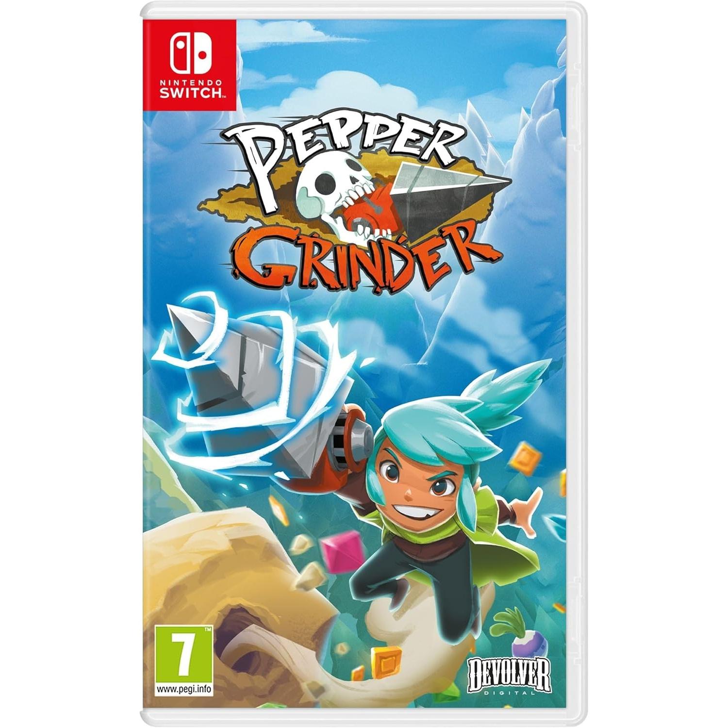 Pepper Grinder Juego Fisico para Consola Nintendo Switch [ PAL ESPAÑA ]