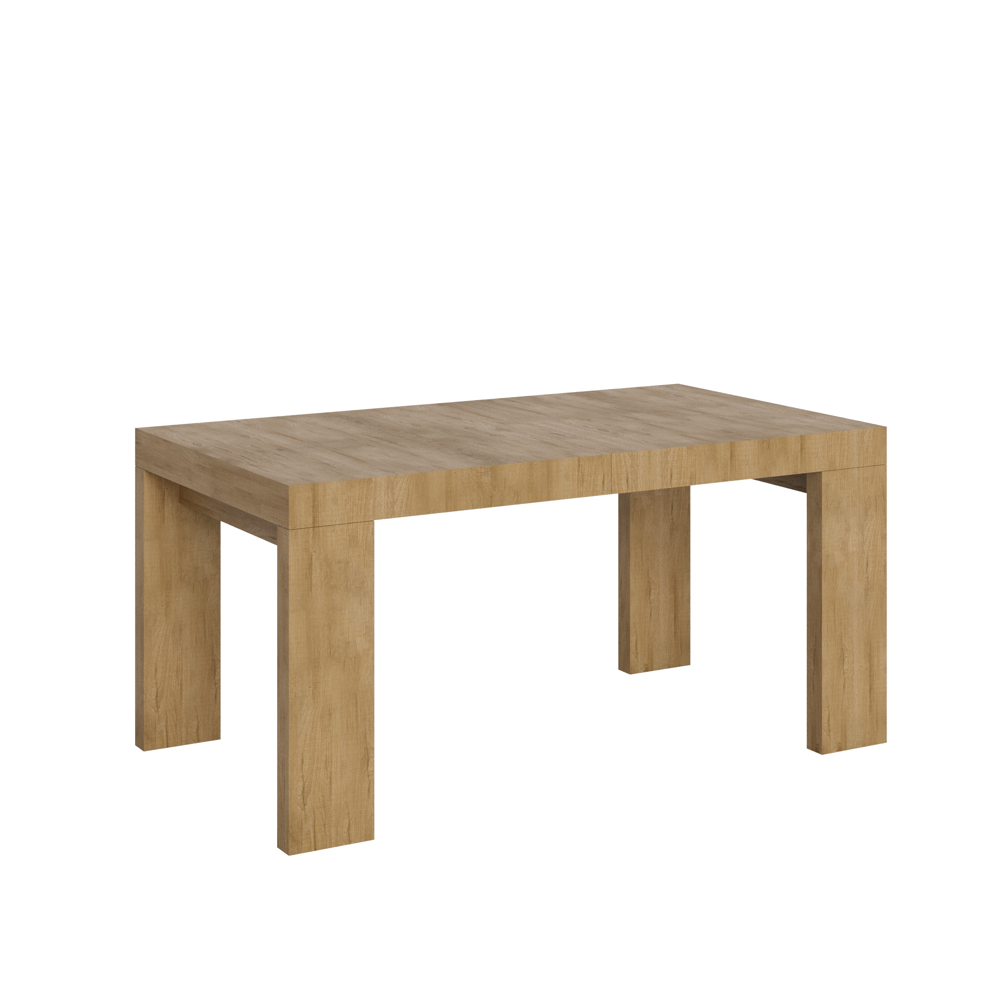 Mesa extensible 90x160/264 cm Roxell Roble Nature - Itamoby