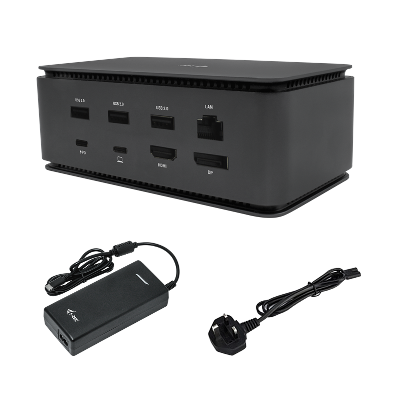Estación de acoplamiento de metal Usb4 dual 4k