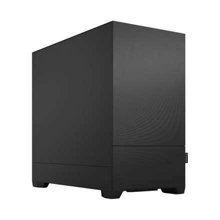 Fractal Design | Pop Mini Silent | Ventana lateral | Negro sólido | mATX, Mini ITX | Fuente de alimentación incluida | No | ATX