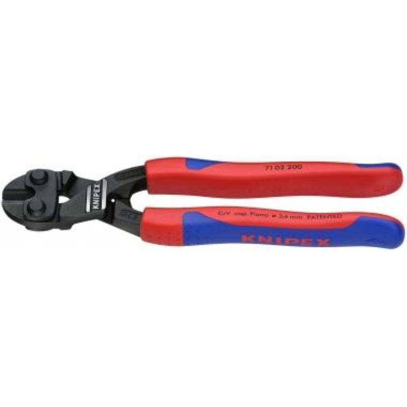 Knipex cortabulon 7102-200 cobolt m plastico bimaterial bicolor