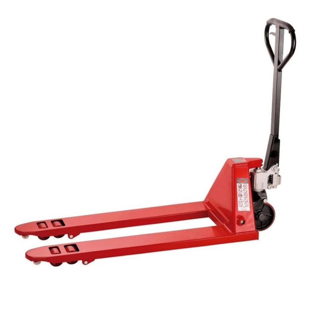 Transpaleta manual 2500 kg rueda poliuretano