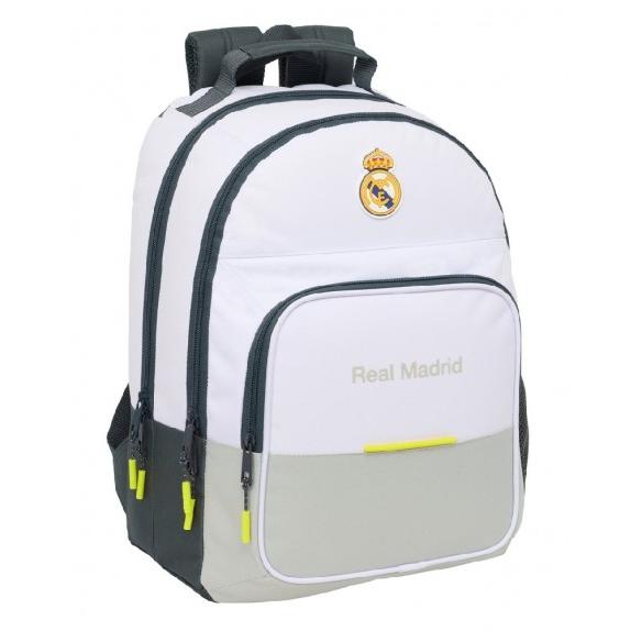 Mochila Doble Adaptable A Carro Real Madrid Equip. 25/26