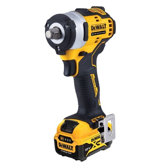 Dewalt dcf901p2-qw impact driver with battery 1/2" 340 nm black, yellow 12 v