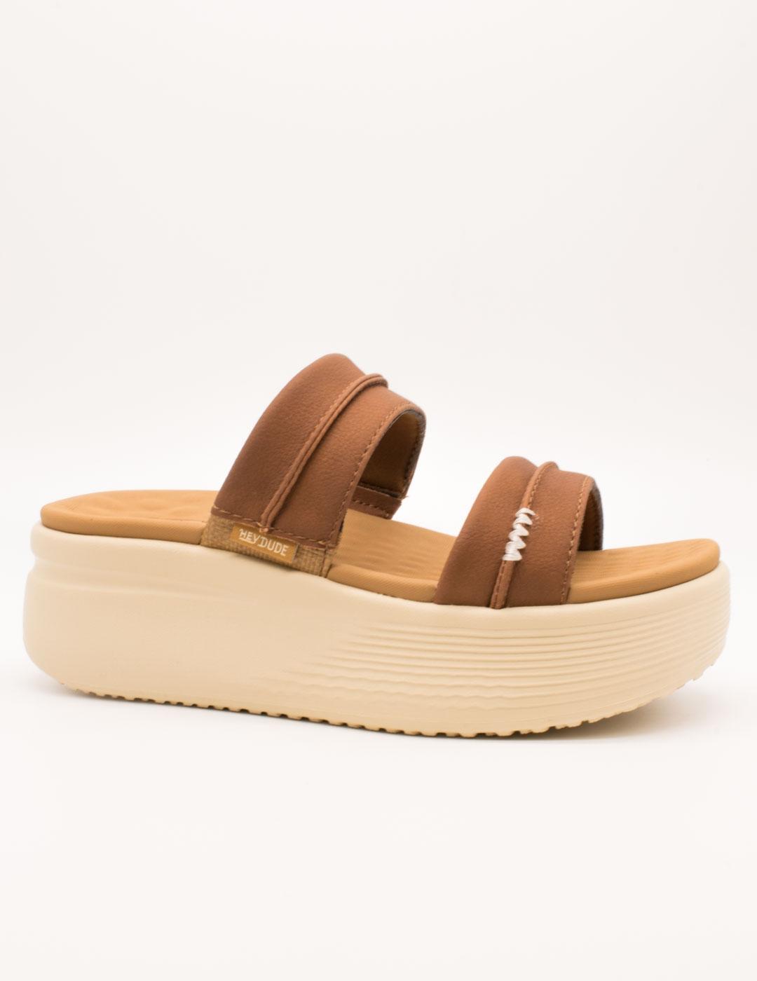 Hey Dude Sandalia HD45256-21N Austin Cognac de Mujer