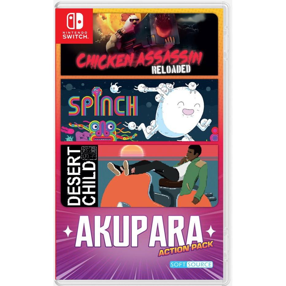 Akupara Action Pack Juego Fisico para Consola Nintendo Switch