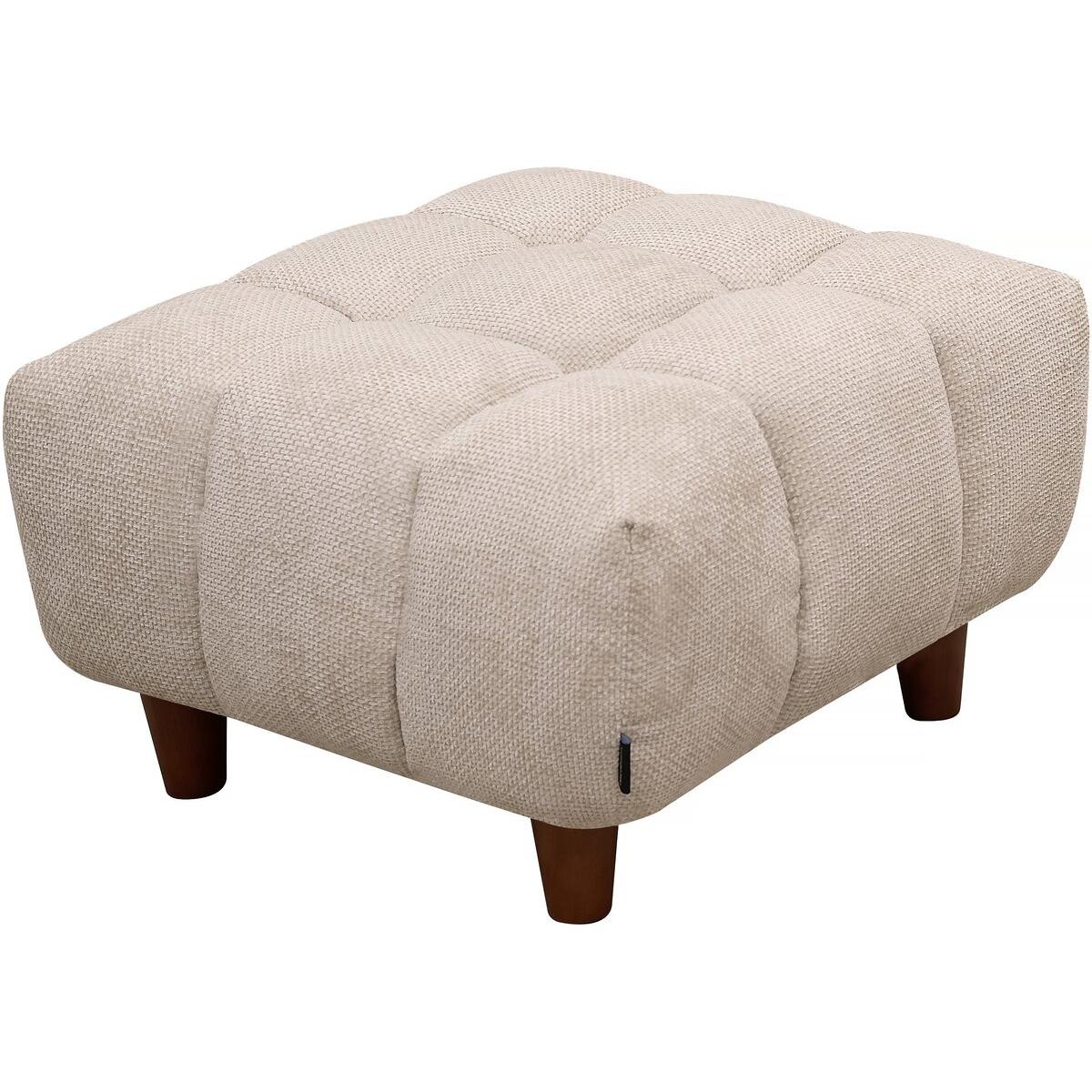 Habitat y Jardin - Pouf "Matignon" para sofá recto - 70 x 70 x 46 cm - Beige