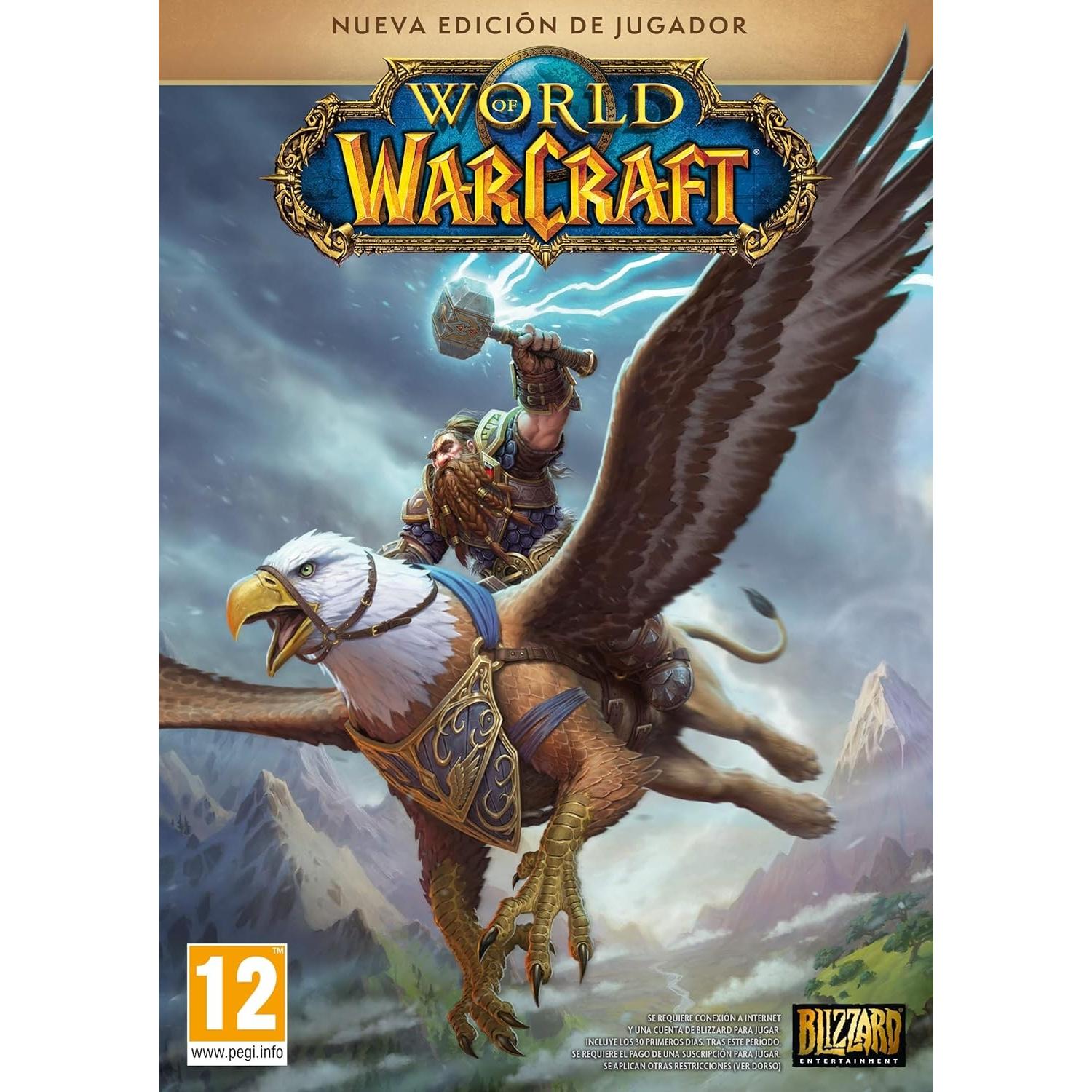 World Of Warcraft Nueva Edicion De Jugador Juego para PC, Ordenador y Portatil [PAL ESPAÑA]