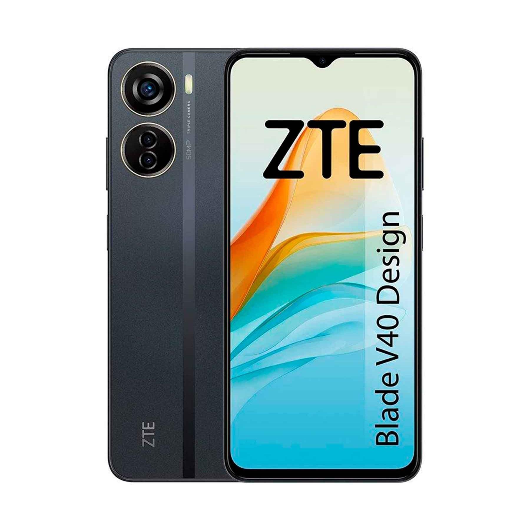 Zte - ZTE Blade V40 Design Black / 4+128GB / 6.6" Full HD+