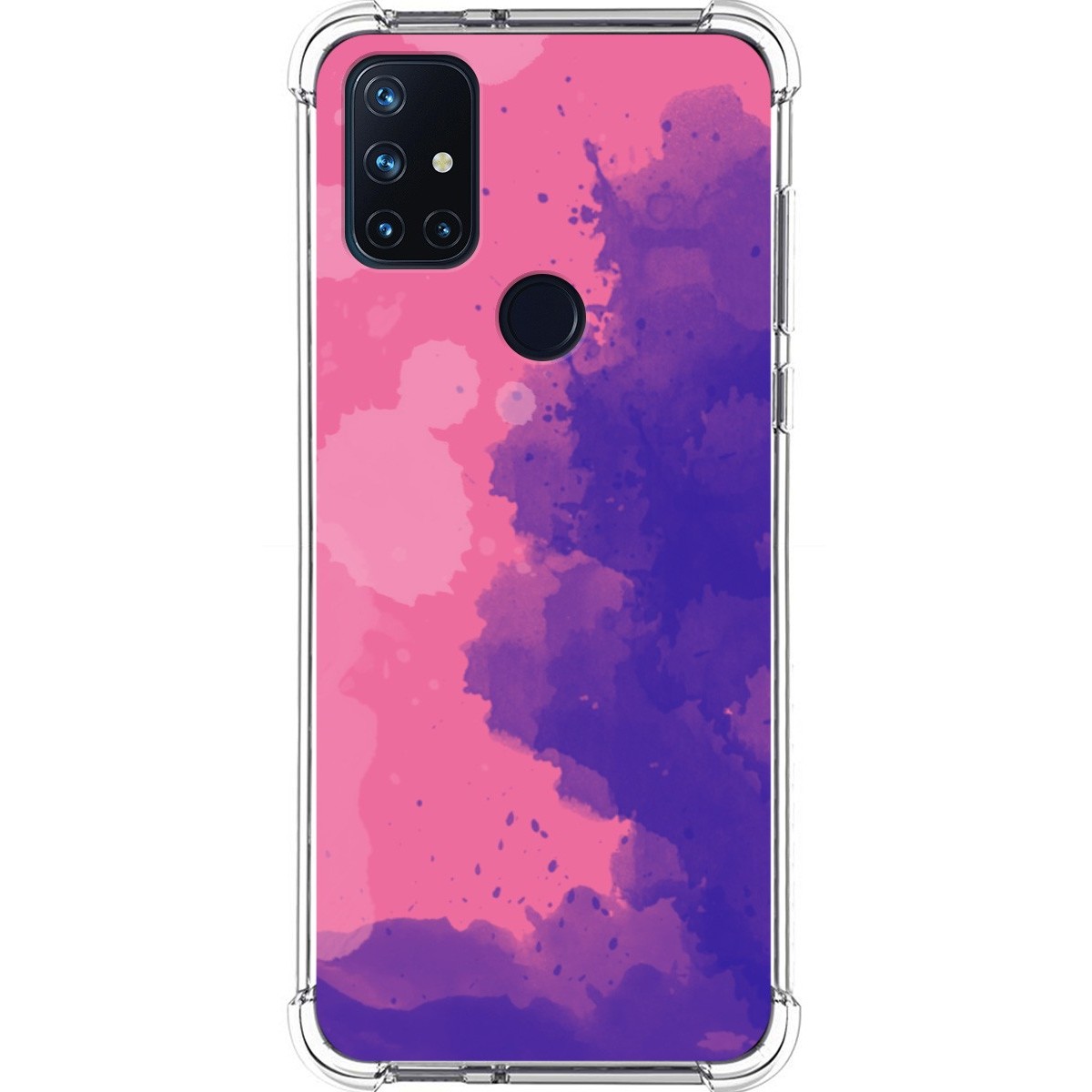 Funda Silicona Antigolpes para OnePlus Nord N10 5G diseño Acuarela 07 Dibujos
