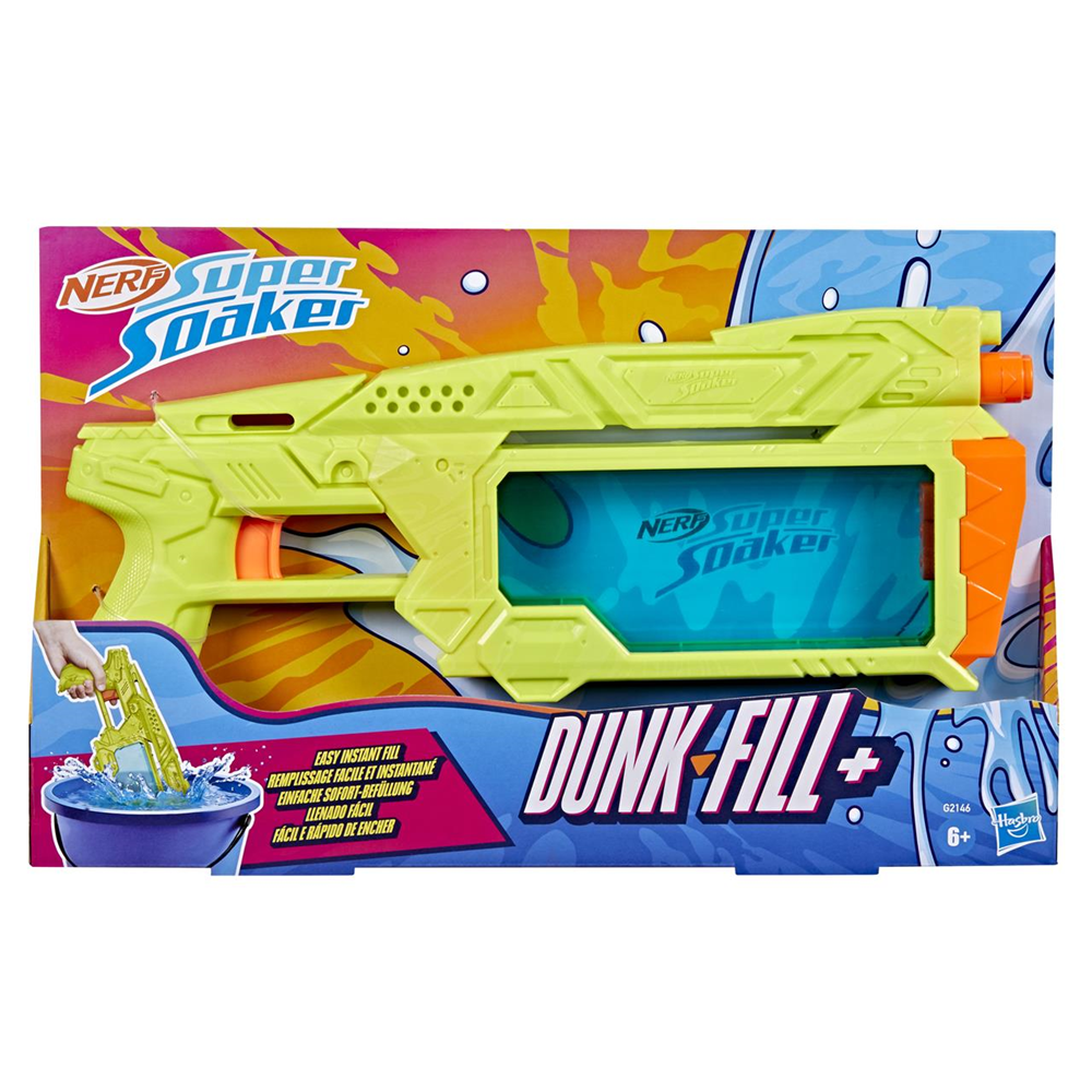 pistola de juguete De Agua Super Soaker Dunk Fill 60x25x 7 cm (Hasbro G21465L0)
