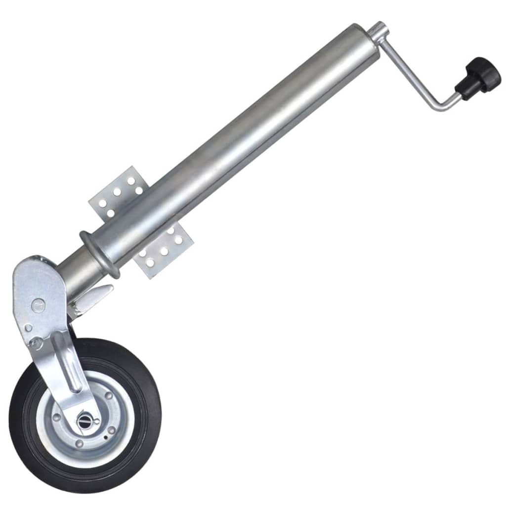 vidaXL Rueda de gato de remolque de servicio pesado de 60 mm
