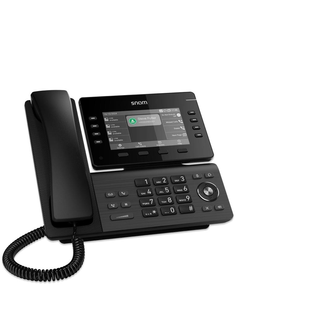 Snom D812 teléfono IP Negro TFT