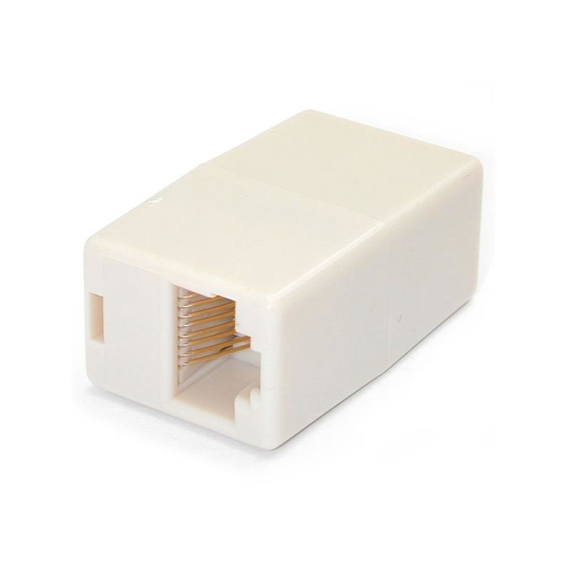StarTech.com - Paquete de 10 Cajas de Empalme Modulares Acopladores para Cable Cat5e Ethernet UTP - 2x Hembra RJ45 - Beige RJ45COUP10PK