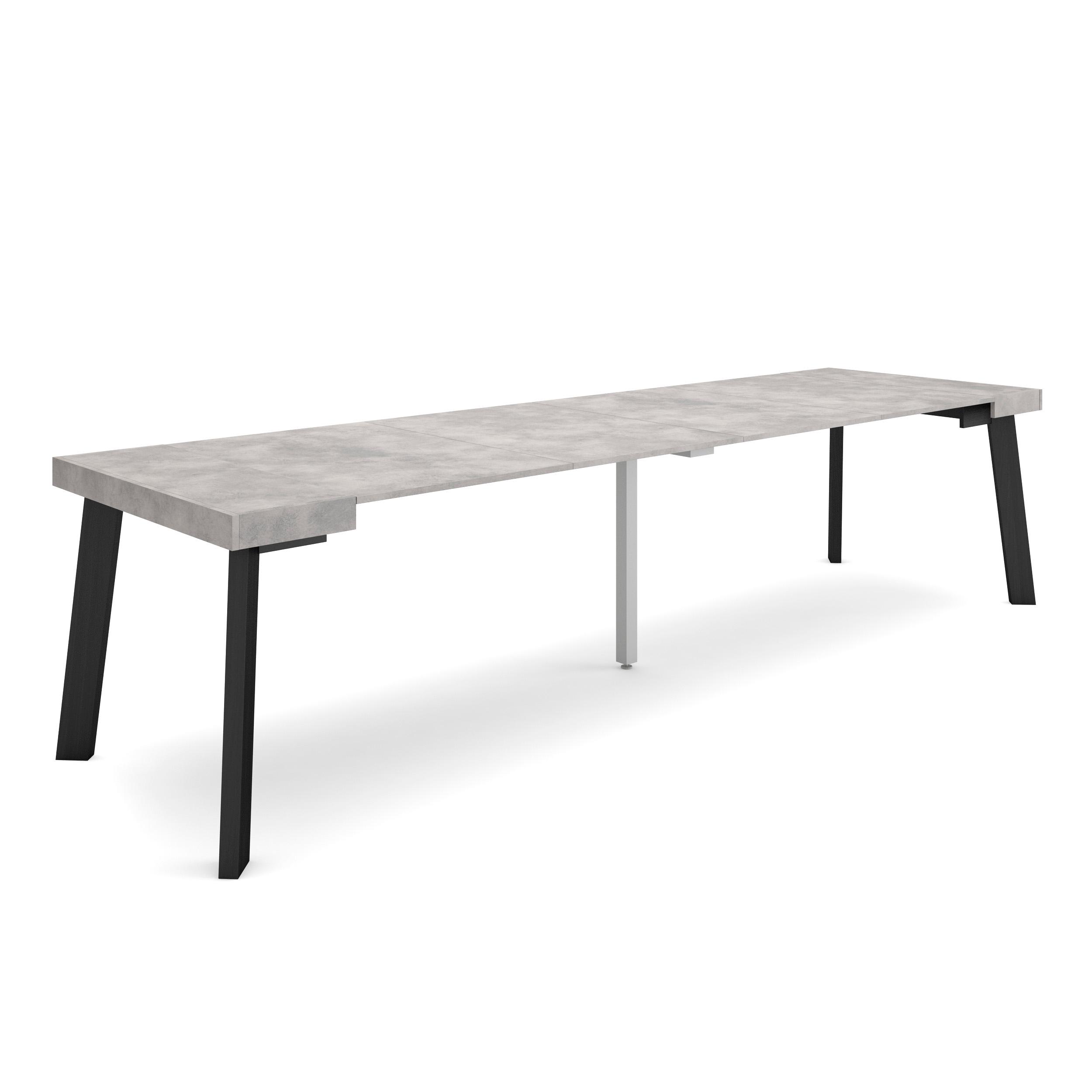 Skraut Home, Mesa Consola Extensible, Mesa Auxiliar, Tapa, 58/302x90x73cm, Práctica y Versátil, Varios colores disponibles