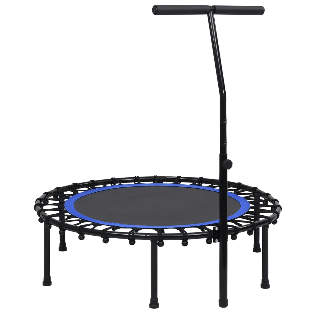 vidaXL Cama Elástica Fitness Mango Trampolín Ejercicio Fuerza Muscular Dimensiones 102 cm, 122 cm