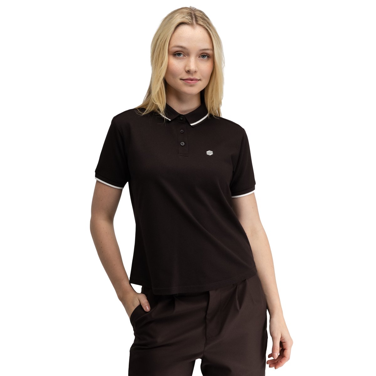 Siroko - Polo Piqué VALDERRAMA WHITE Golf para Mujer_