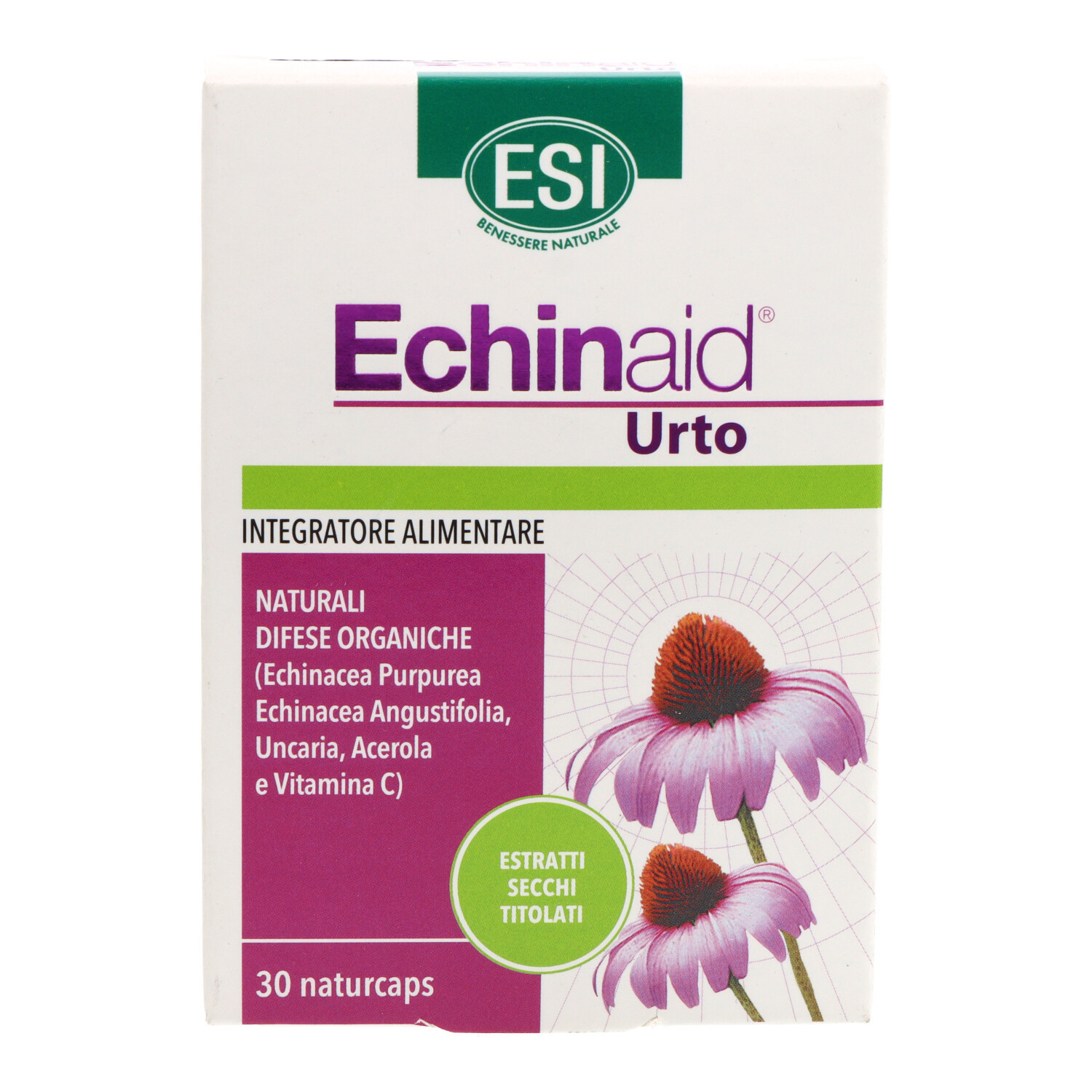 Echinaid Urto 30 Capsulas Naturales Esi