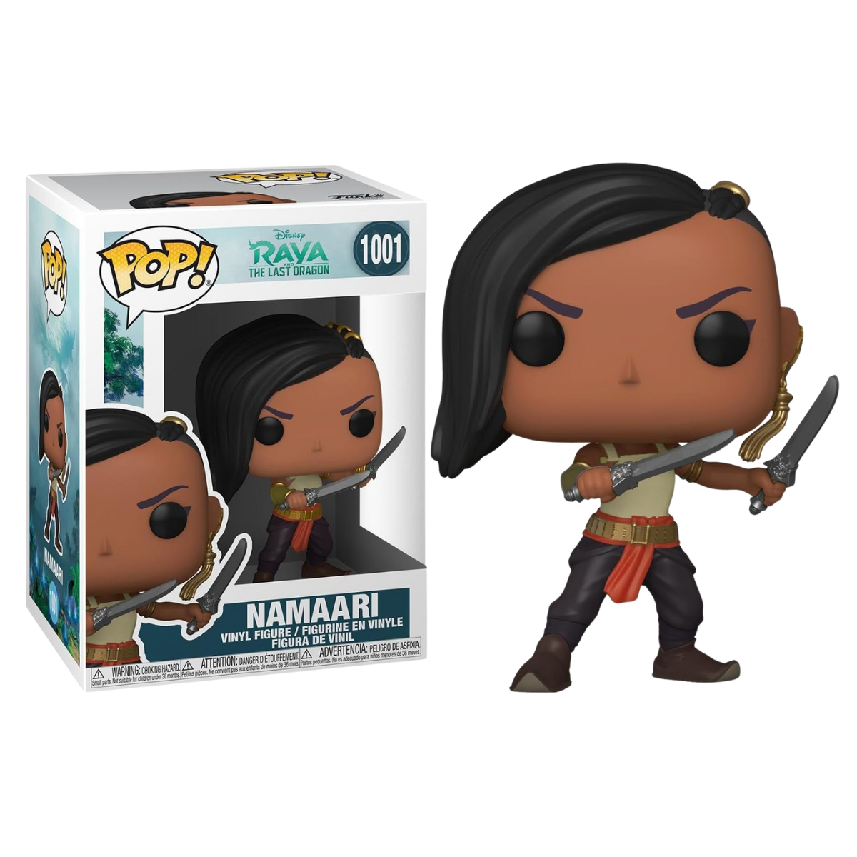 FUNKO POP! RAYA Y EL ÚLTIMO DRAGÓN - NAMAARI, 50552, Nº1001, TIENDA CON LICENCIA OFICIAL