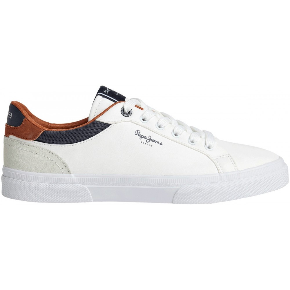 Sneakers hombre PEPE JEANS PMS30839 800 DEPORTIVO TENIS BLANCO 29083 XL