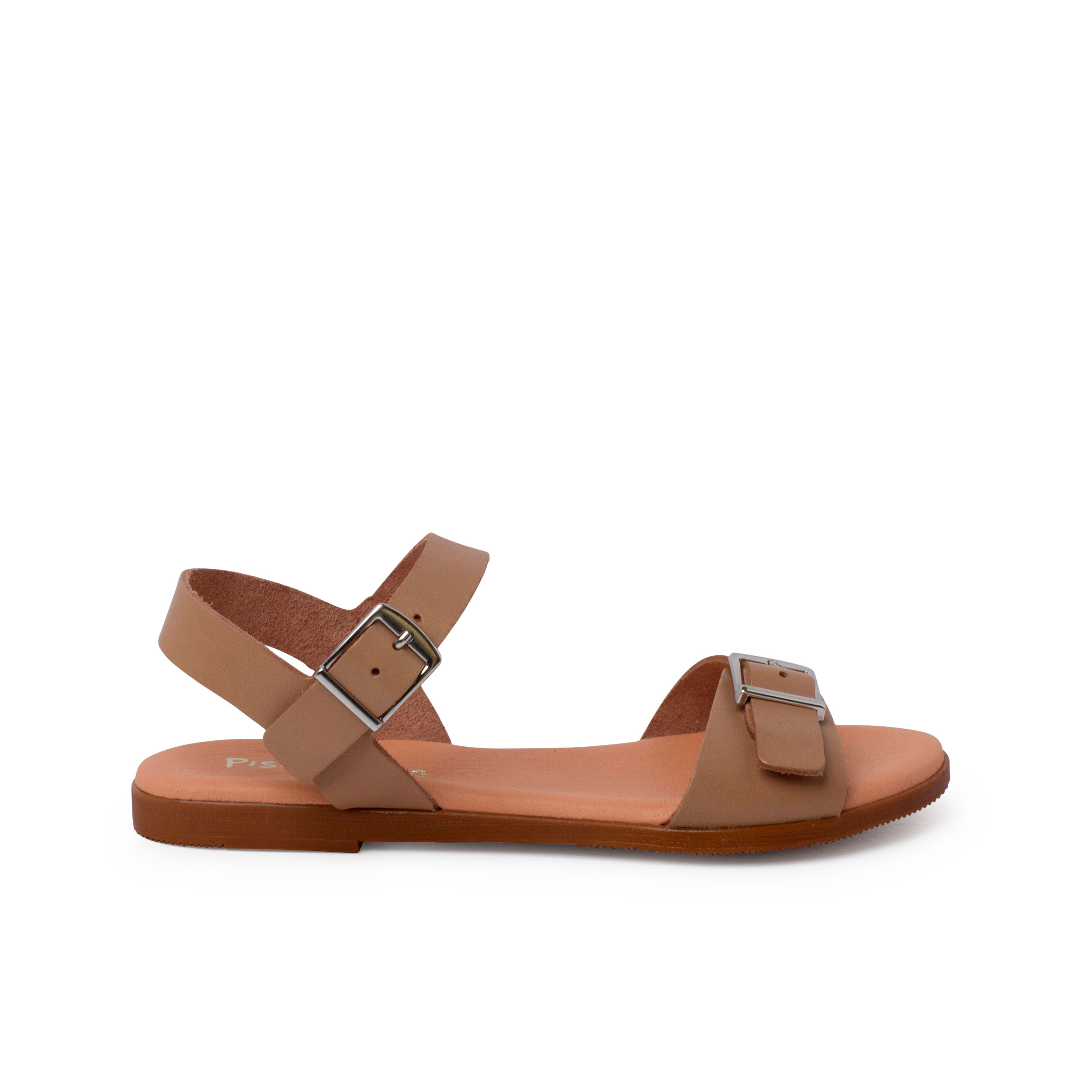 Pisamonas Sandalias Pala Con Hebilla Ancha