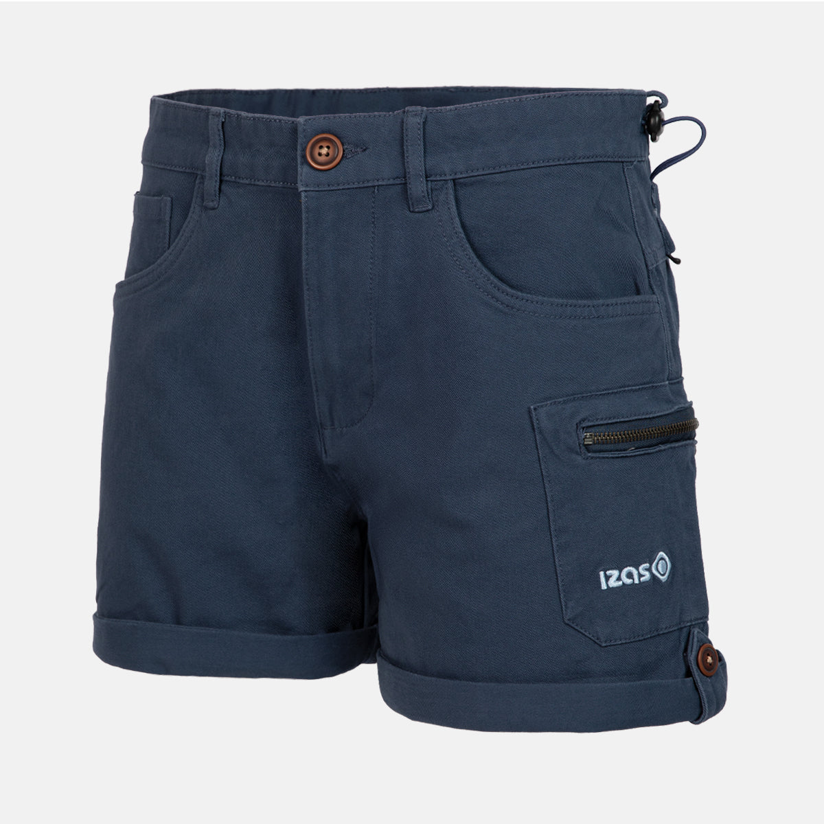 Izas - Pantalón de Montaña para Mujer - Pantalón Elástico de Trekking y Senderismo - Resistente, Transpirable e Impermeable - Regular Fit - Secado Rápido - Lardy SH - Color Verde - Talla S