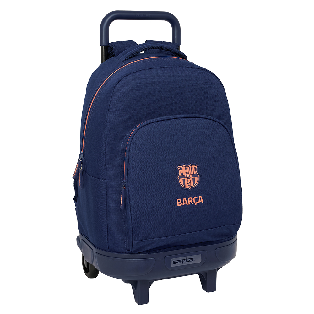 MOCHILA GDE. C/RUEDAS COMPACT EXTRAIBLE F.C.BARCELONA 2ª EQUIPACION
