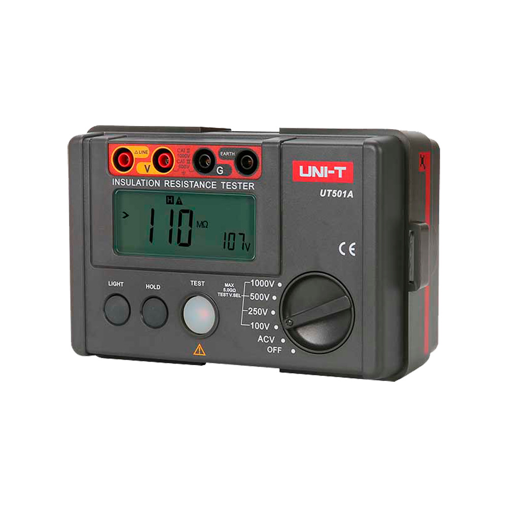 Medidor Resistencia Aislamiento 2500v Ac 600v Uni-t Ut502a Ut502a