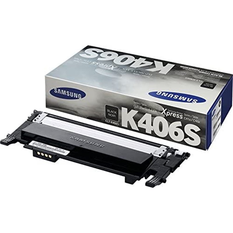 Tóner Original Samsung CLT-K406S/ Negro