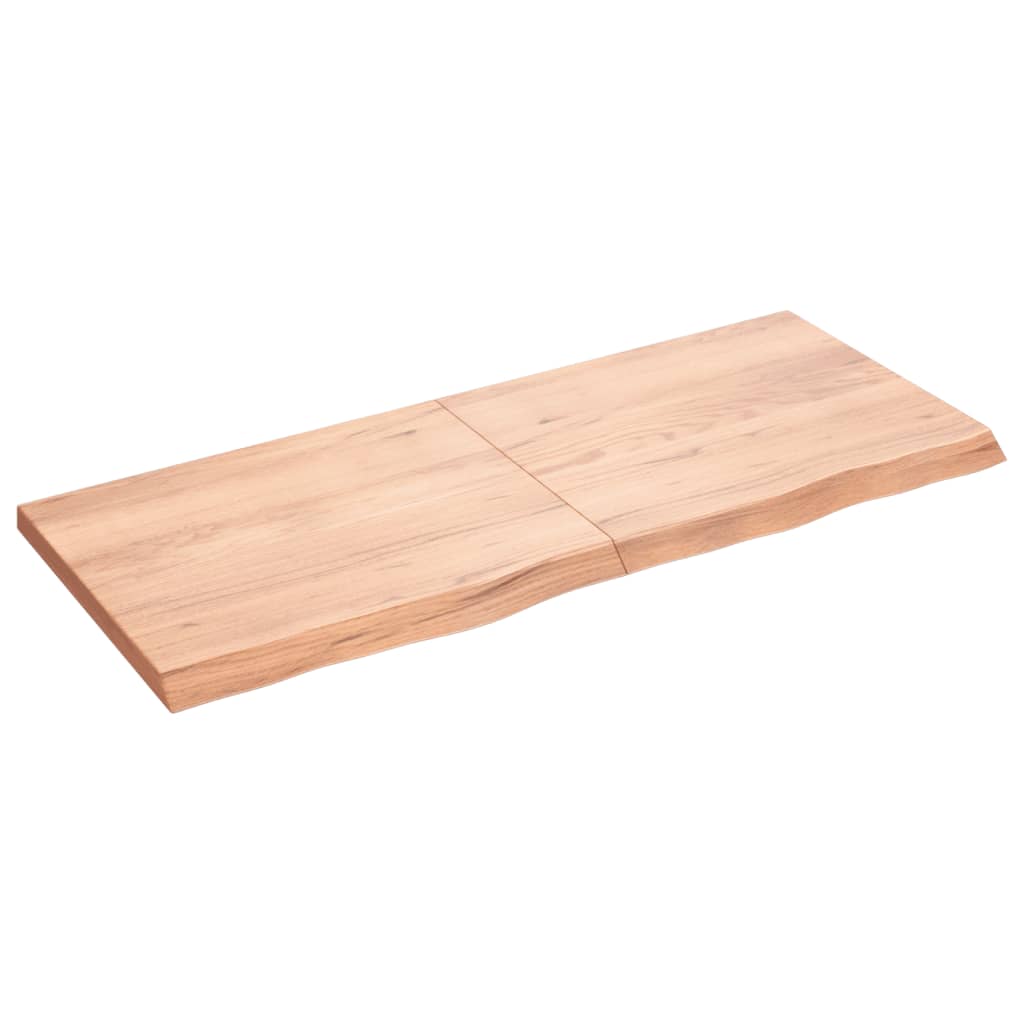 vidaXL Encimera de Baño Tablero Plegable de Mesa Madera Tratada Color Marrón claro,  Natural,  Gris oscuro y mas