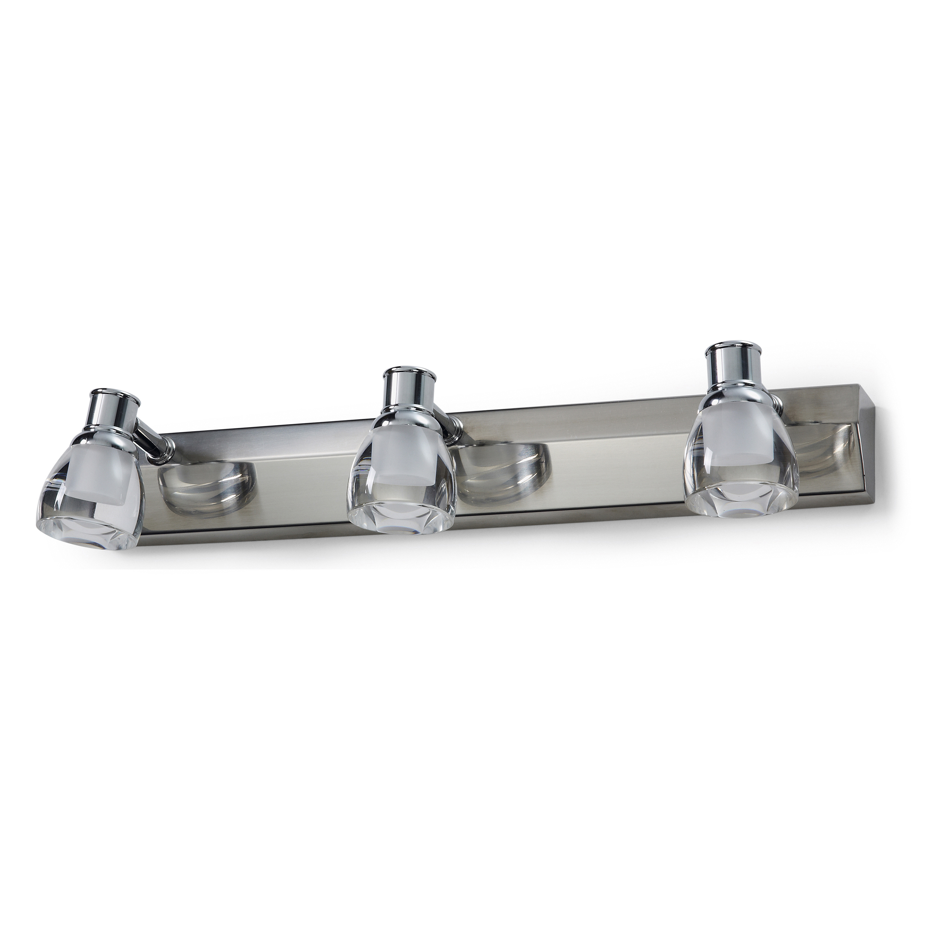 Novolux Lighting - Aplique de pared baño - ALF, LED SMD, 3x2.40W, 144lm, CRI80, 3000K, Cromo, interior